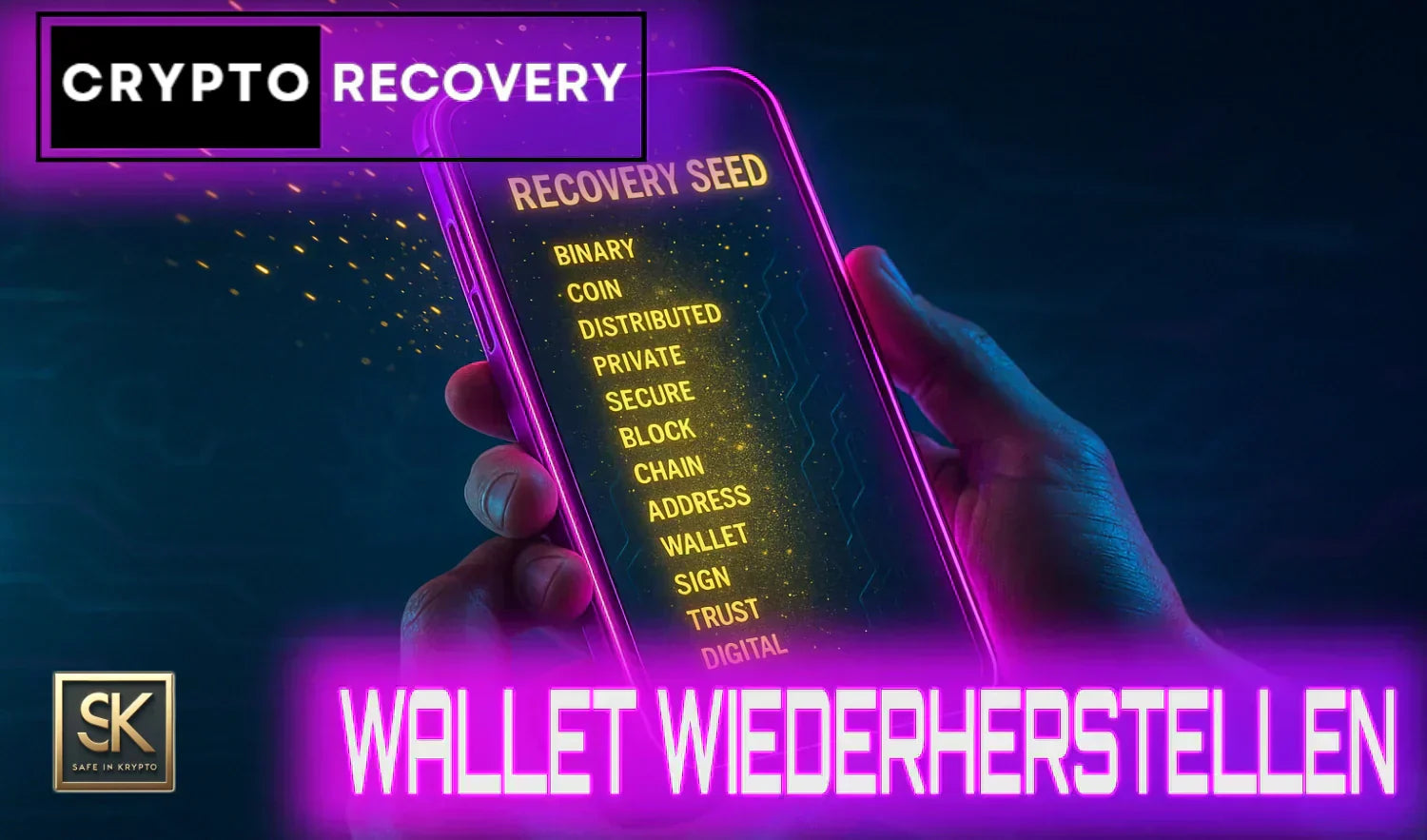 Wallet Wiederherstellungsservice – Wenn der Zugriff auf Krypto verlore –  Safe In Krypto Shop