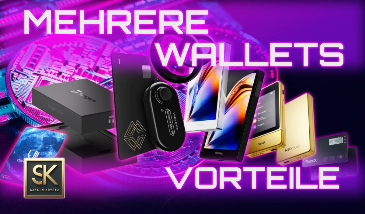 Warum ist es wichtig, mehrere Krypto-Wallets zu nutzen?