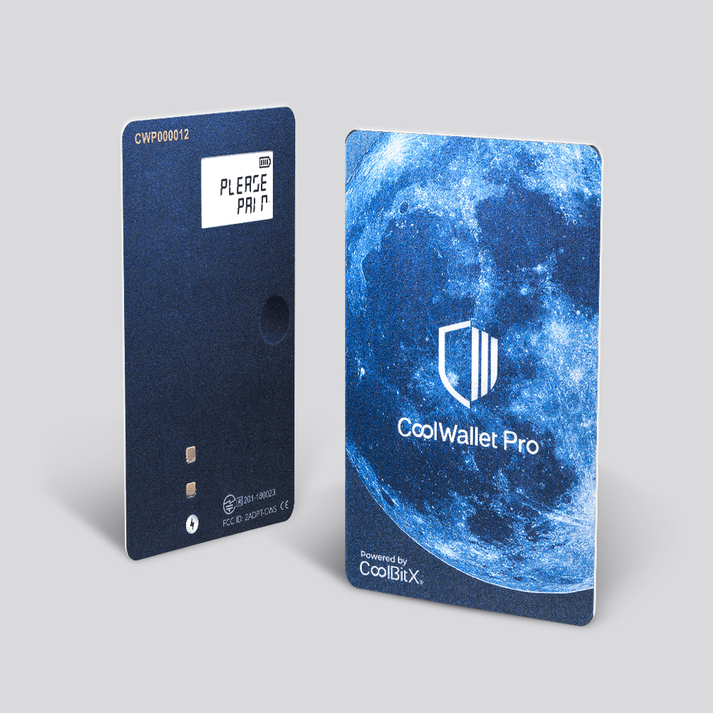 Steelwallet & Hardwarewallet „Mobiles Sicherheits-Bundle: The Golden Seed & CoolWallet Pro – Maximale Sicherheit, überall“