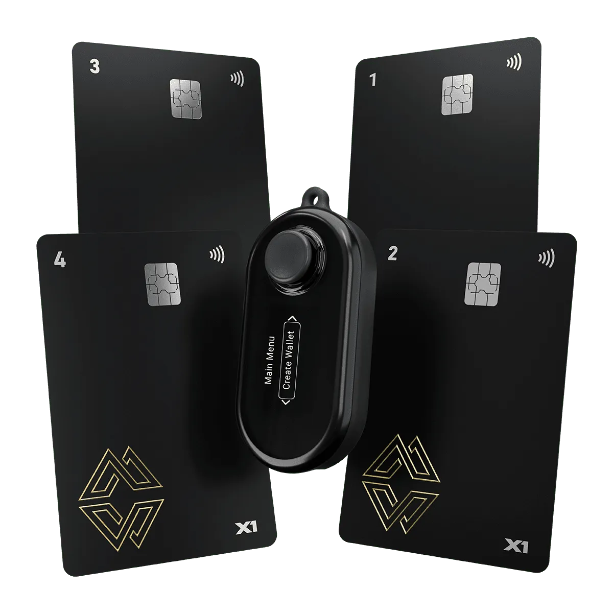 Steelwallet & Hardwarewallet „Krypto-Fort Knox: The Golden Seed und Cypherock X1 im exklusiven Bundle“