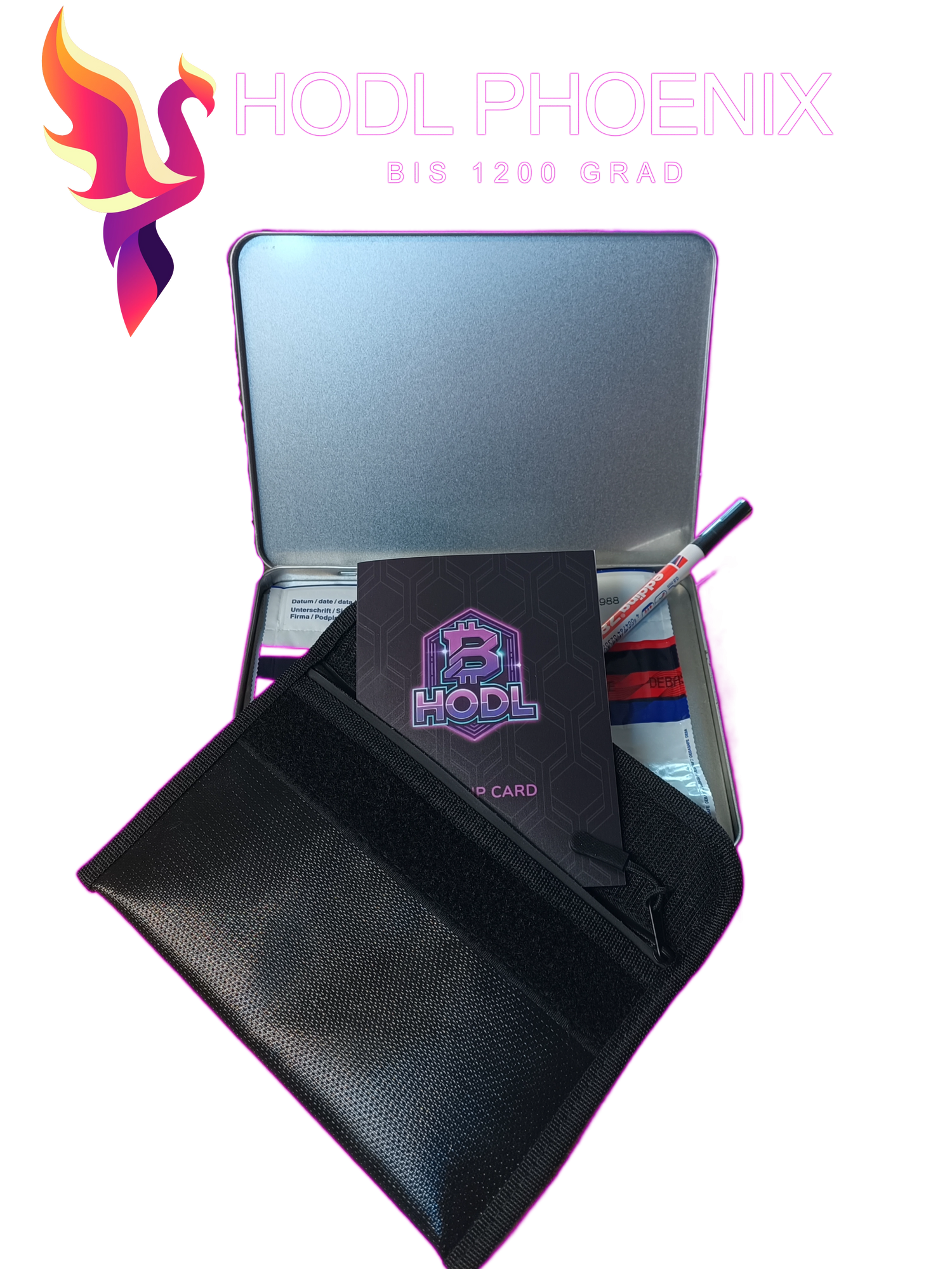 HODL Phoenix Kit™ – Die Wiedergeburt deiner Seed Phrase