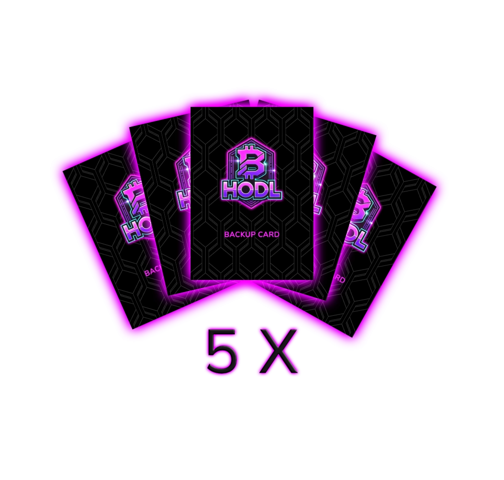📢 Das neue HODL Safe Paper™ – Dein Seed-Backup ultra smart !
