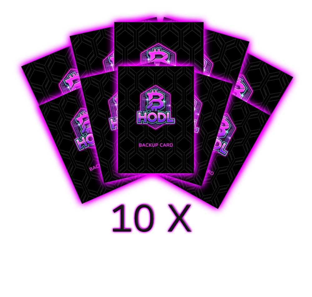 📢 Das neue HODL Safe Paper™ – Dein Seed-Backup ultra smart !