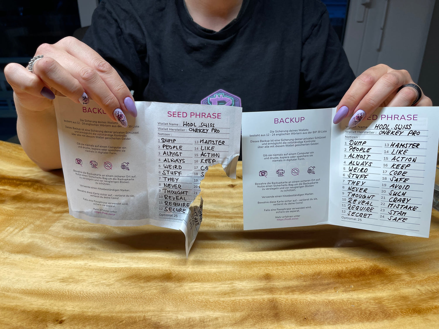 HODL Phoenix Kit™ – Die Wiedergeburt deiner Seed Phrase