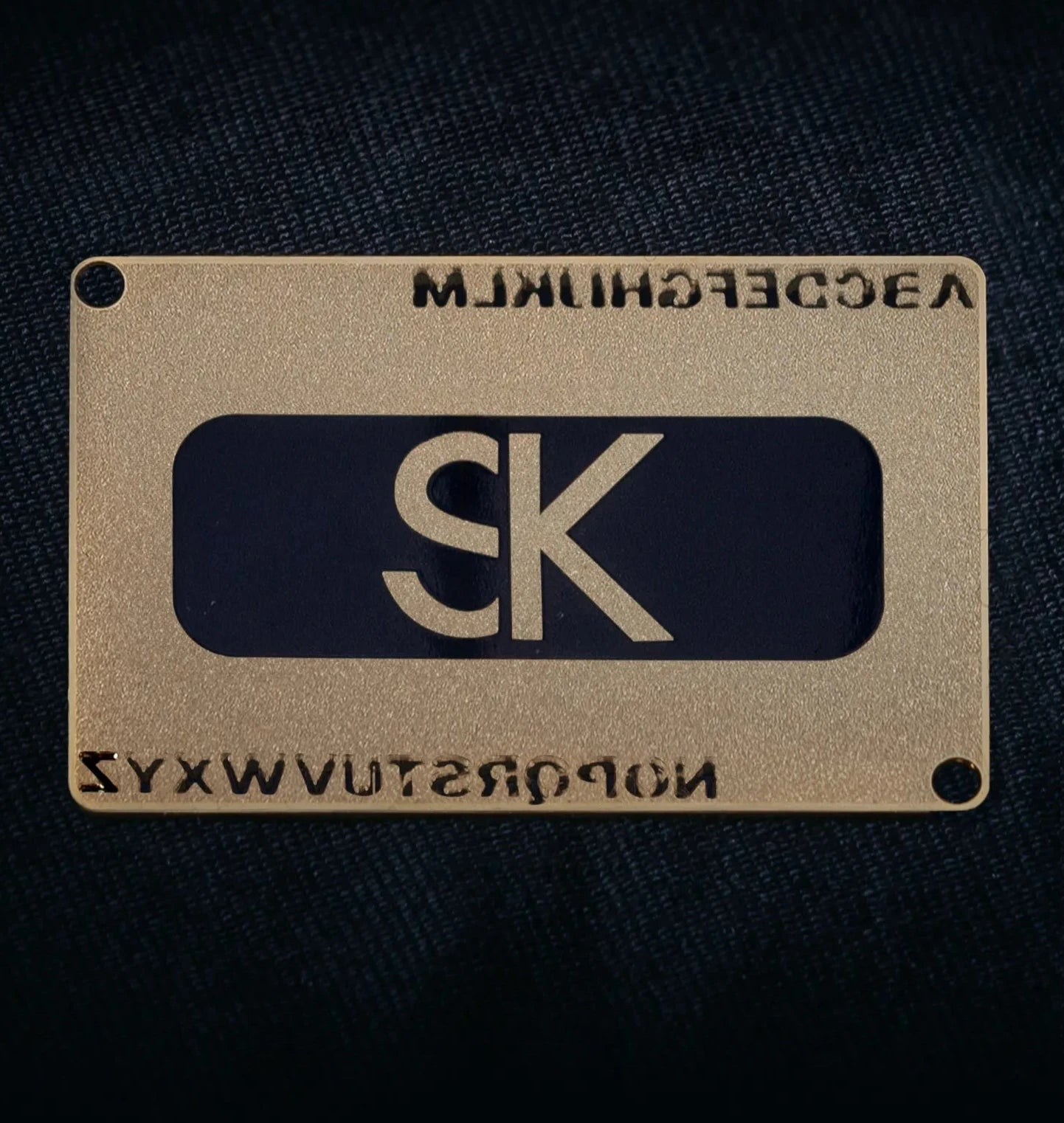 Steelwallet Metallplatte - The Golden Seed 2.0 nur Karte
