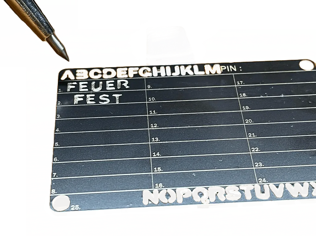 „Swiss Steelwallet The Golden Seed All-in-one-Set – Sicherer, robuster und langlebiger Schutz für deine Seed Phrase"