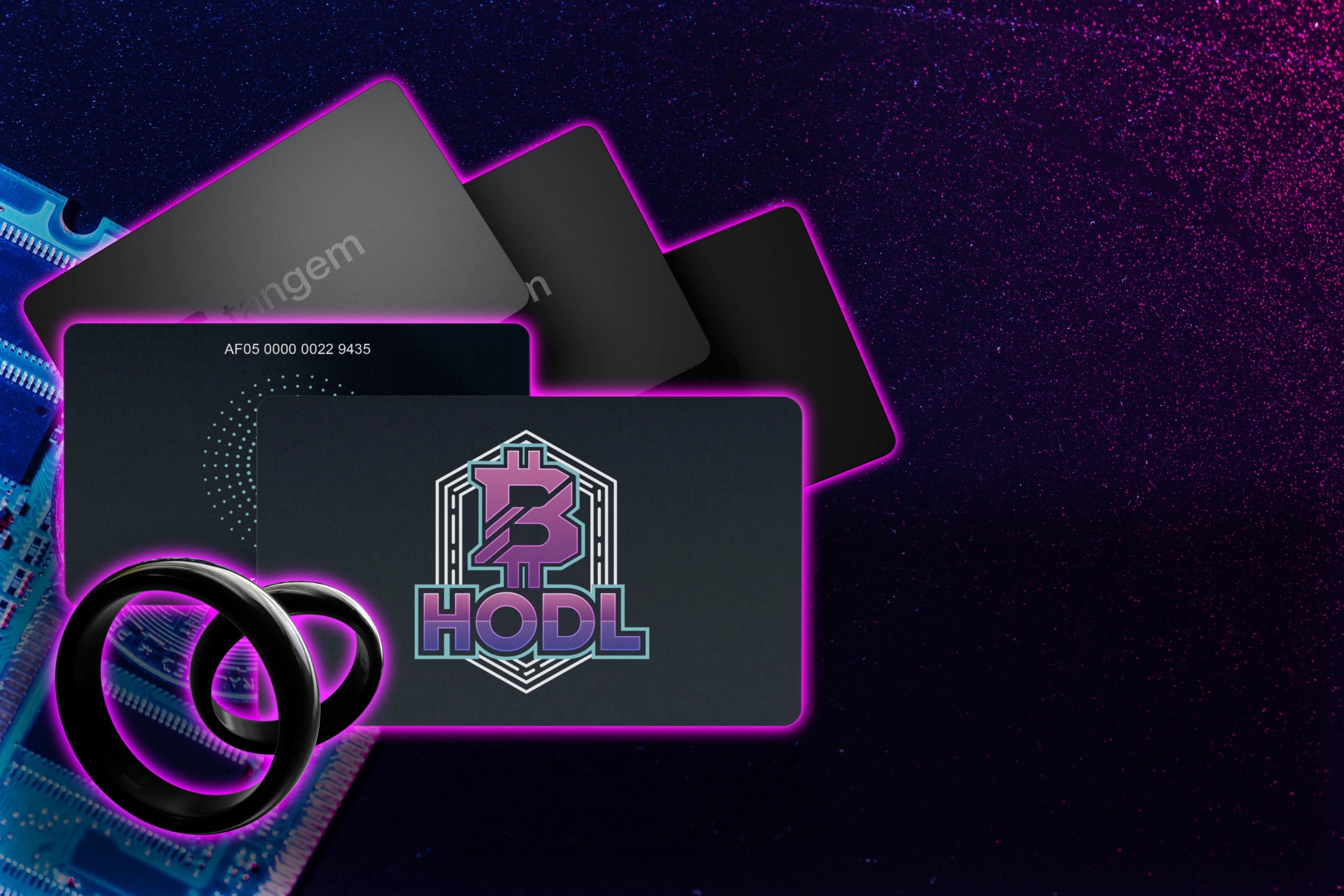 Tangem Hardware Wallets und Tangem HODL Edition und Tangem Ring