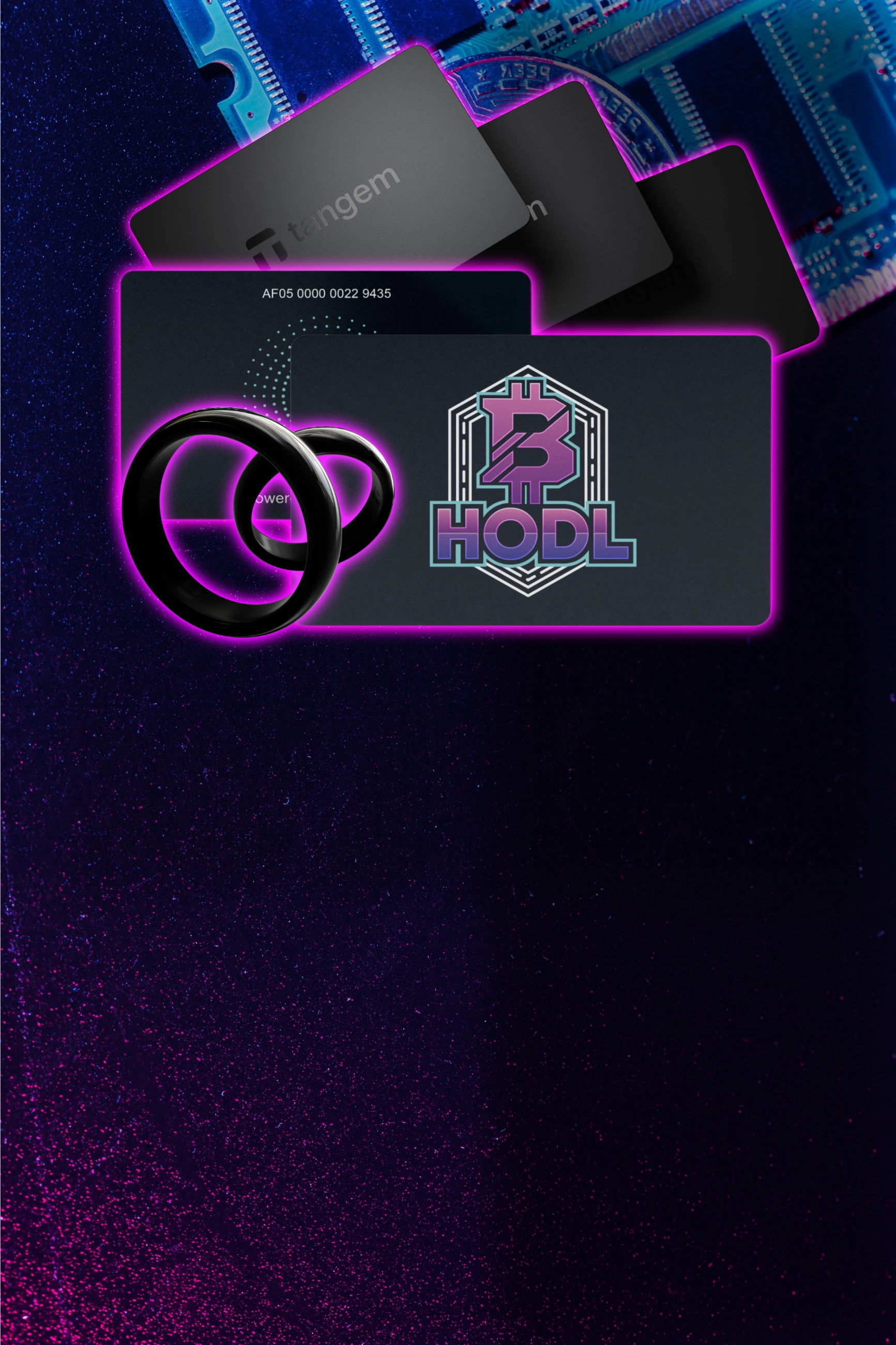 Tangem Hardware Wallets und Tangem HODL Edition und Tangem Ring