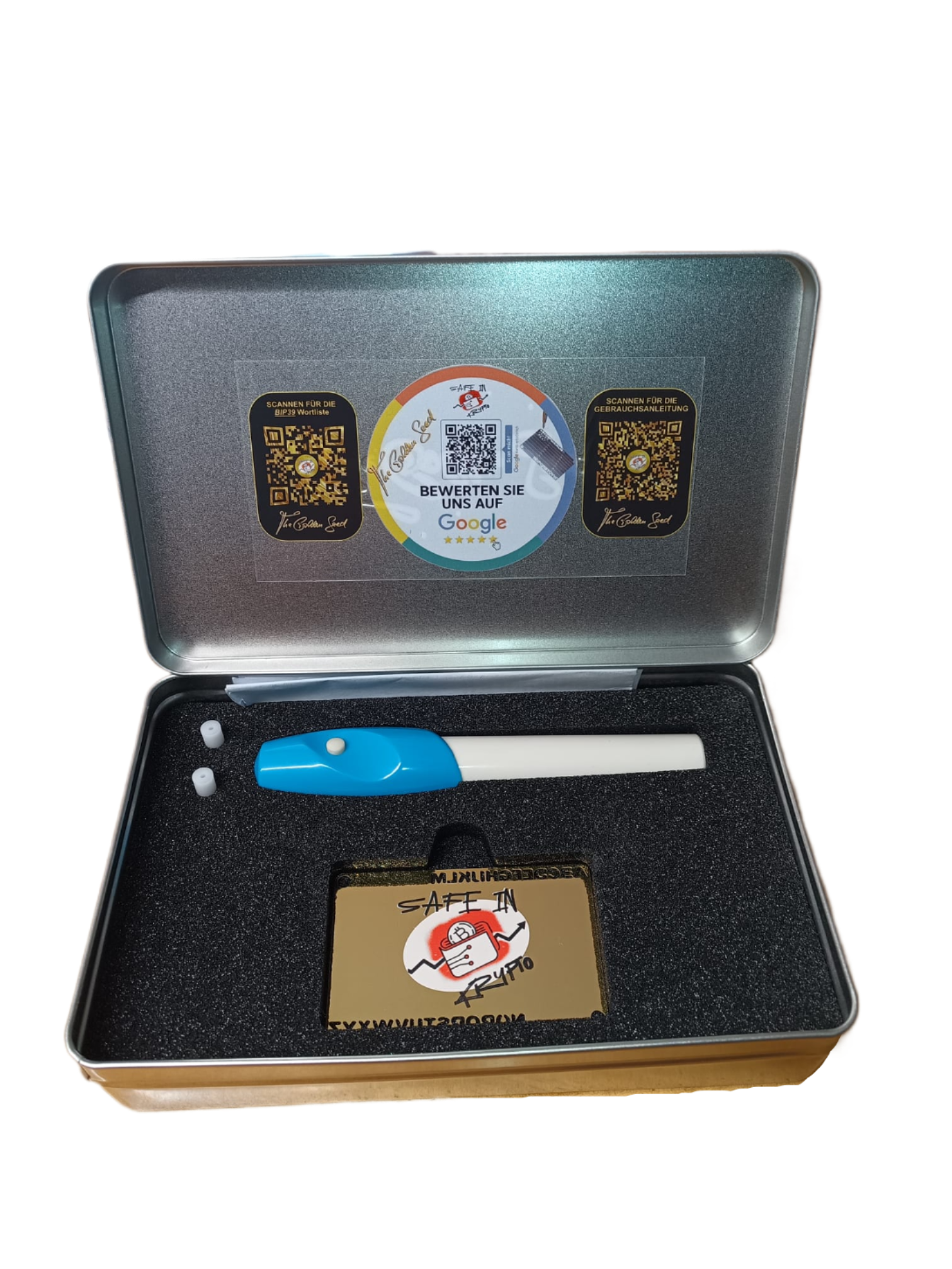 Swiss Steelwallet The Golden Seed Pro Edition Auslaufmodel