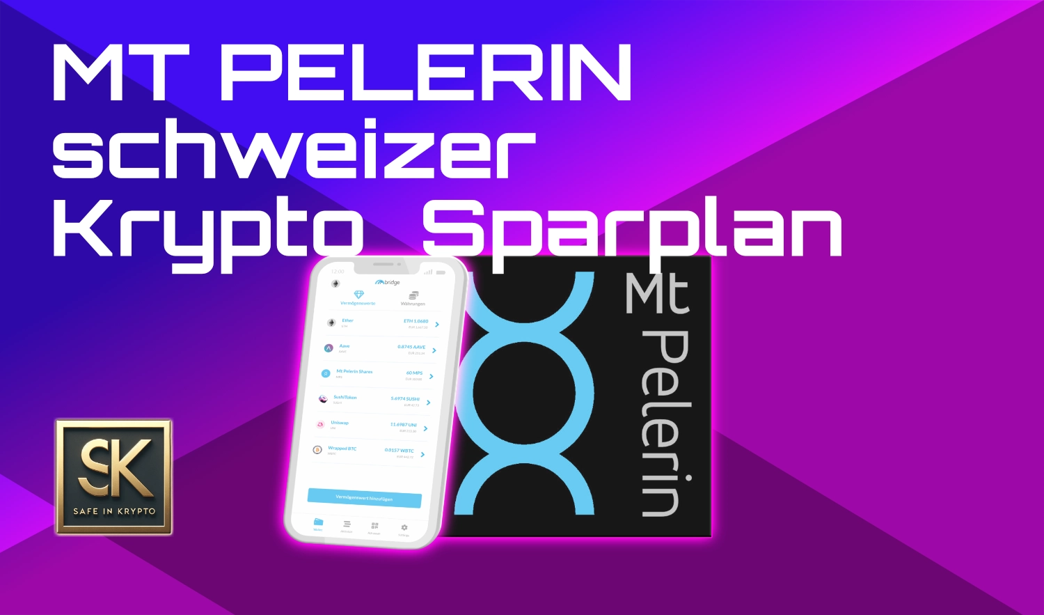 MT Pelerin - Gebührenfrei in Krypto investieren: Ein Leitfaden für einen Kryptosparplan.