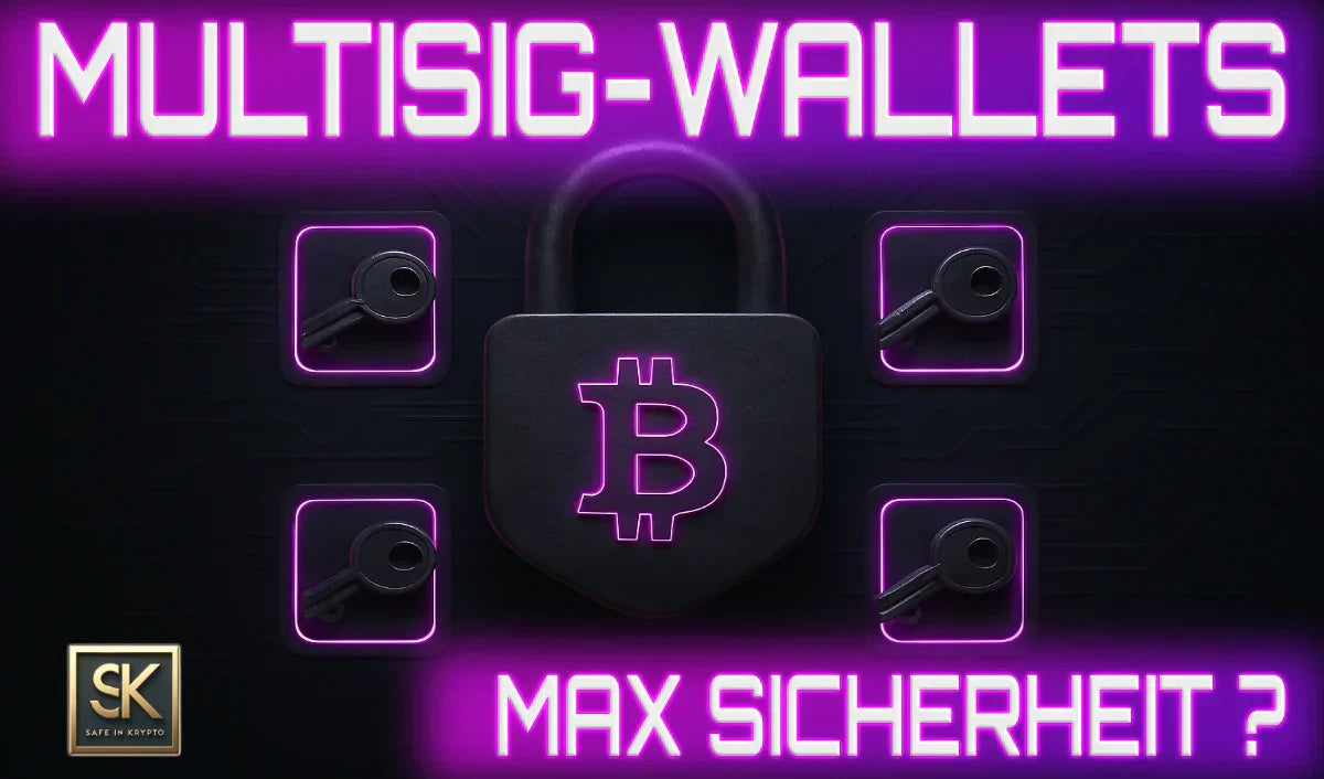 Multisign - Wallets die sicherste Lösung für deine Bitcoins.