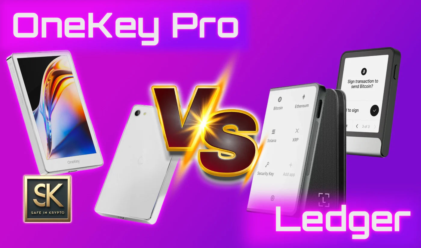 "OneKey Pro im Test: Erfahre, warum dieses Hardware-Wallet besser ist als Ledger. Unsere Erfahrungen zeigen, wie es Sicherheit, Komfort und Stil vereint."
