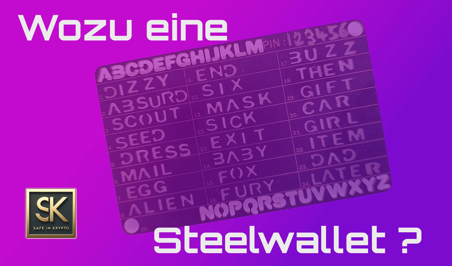 Der ultimative Leitfaden zu Steelwallets: Schutz und Sicherheit für Ihre Krypto-Assets