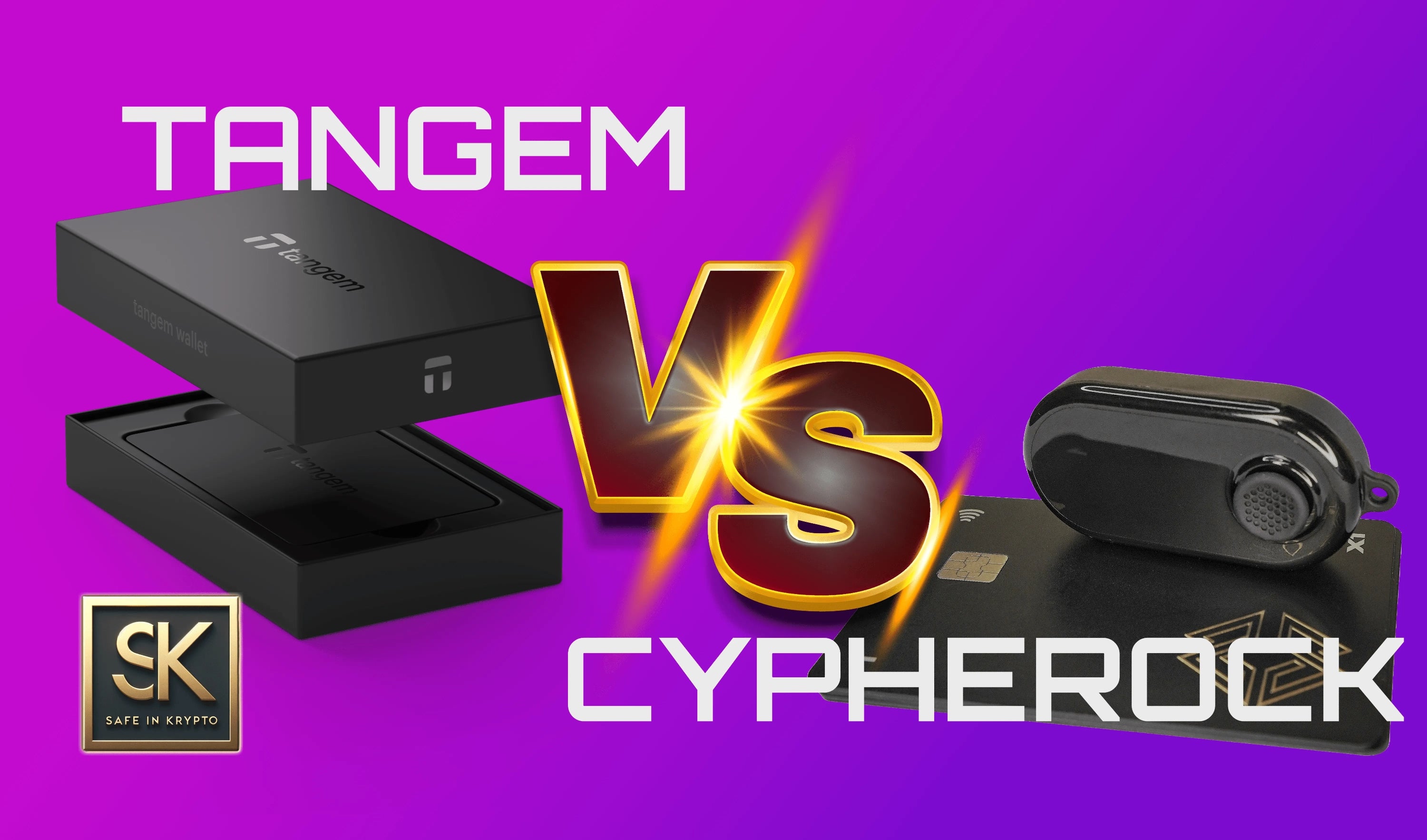 Tangem vs. Cypherock: Zwei Spitzen-Hardwarewallets im Vergleich | EINFACHHEIT VS SICHERHEIT