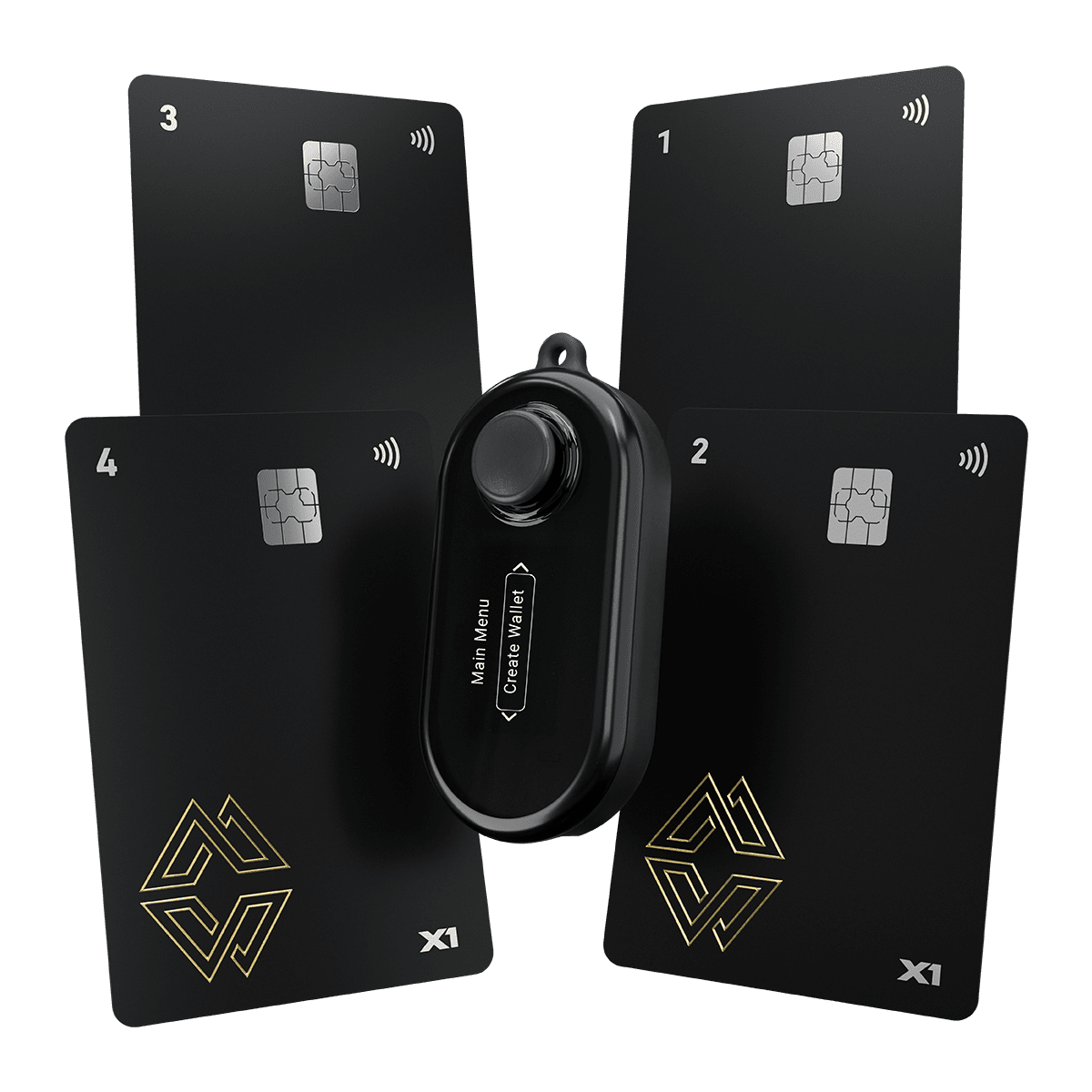 „Cypherock X1 – Modernes Hardware Wallet für Kryptowährungen, mit maximaler Sicherheit durch dezentrale Schlüssel-Speicherung und benutzerfreundliches Design.“
