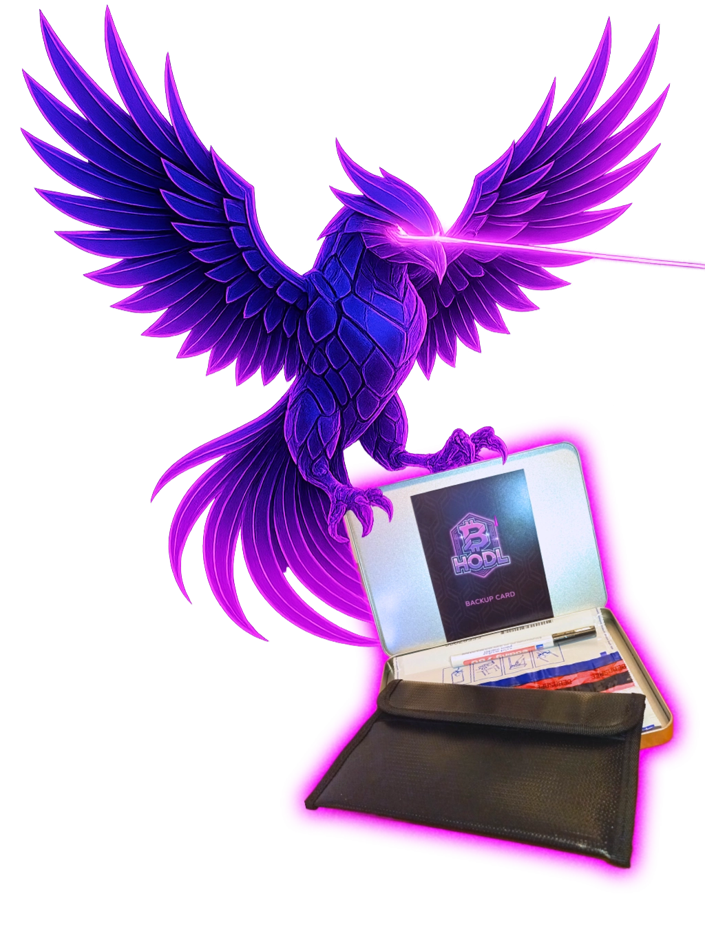 HODL Phoenix Kit™ – Die Wiedergeburt deiner Seed Phrase