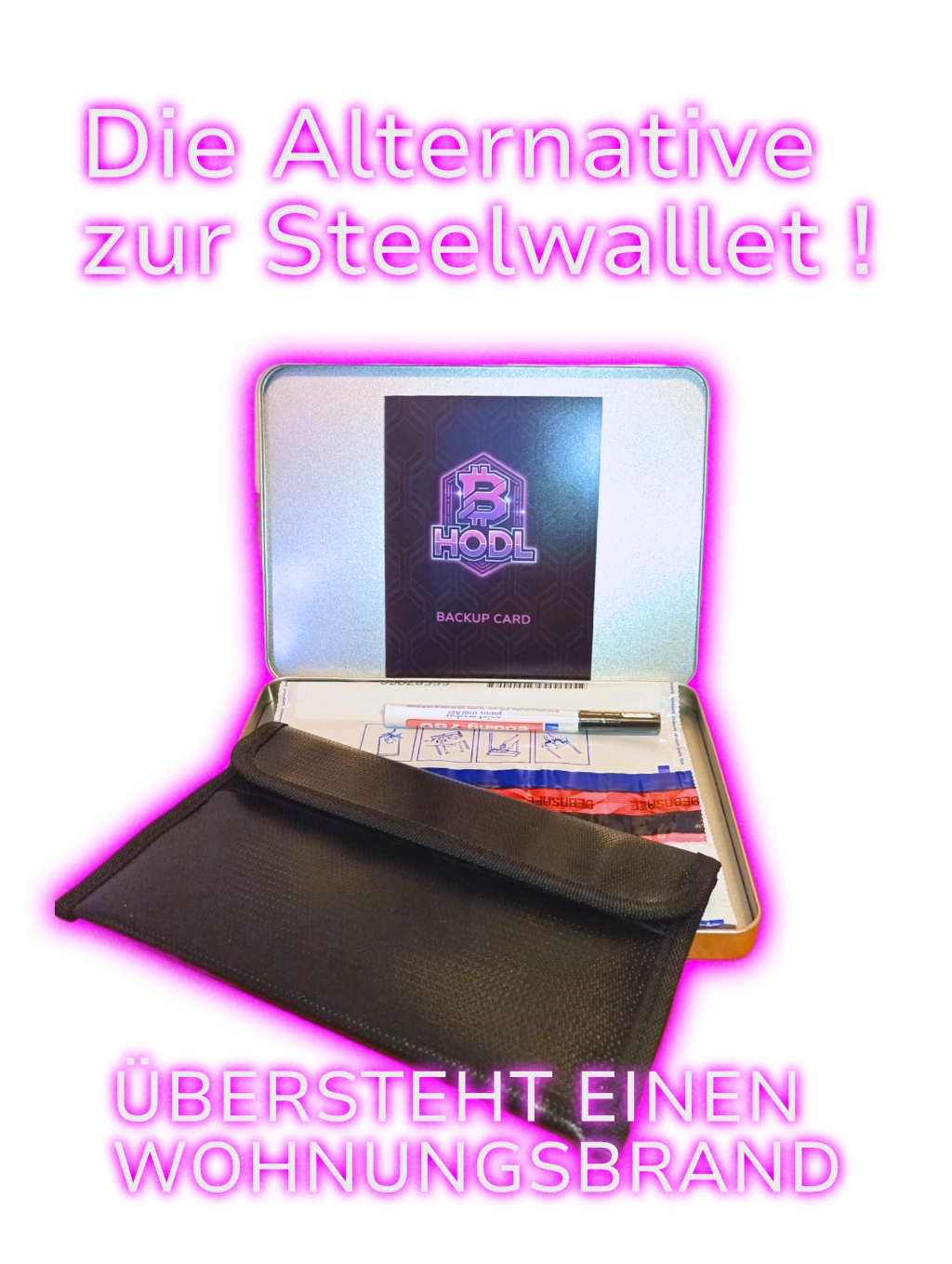 HODL Phoenix Kit™ – Die Wiedergeburt deiner Seed Phrase