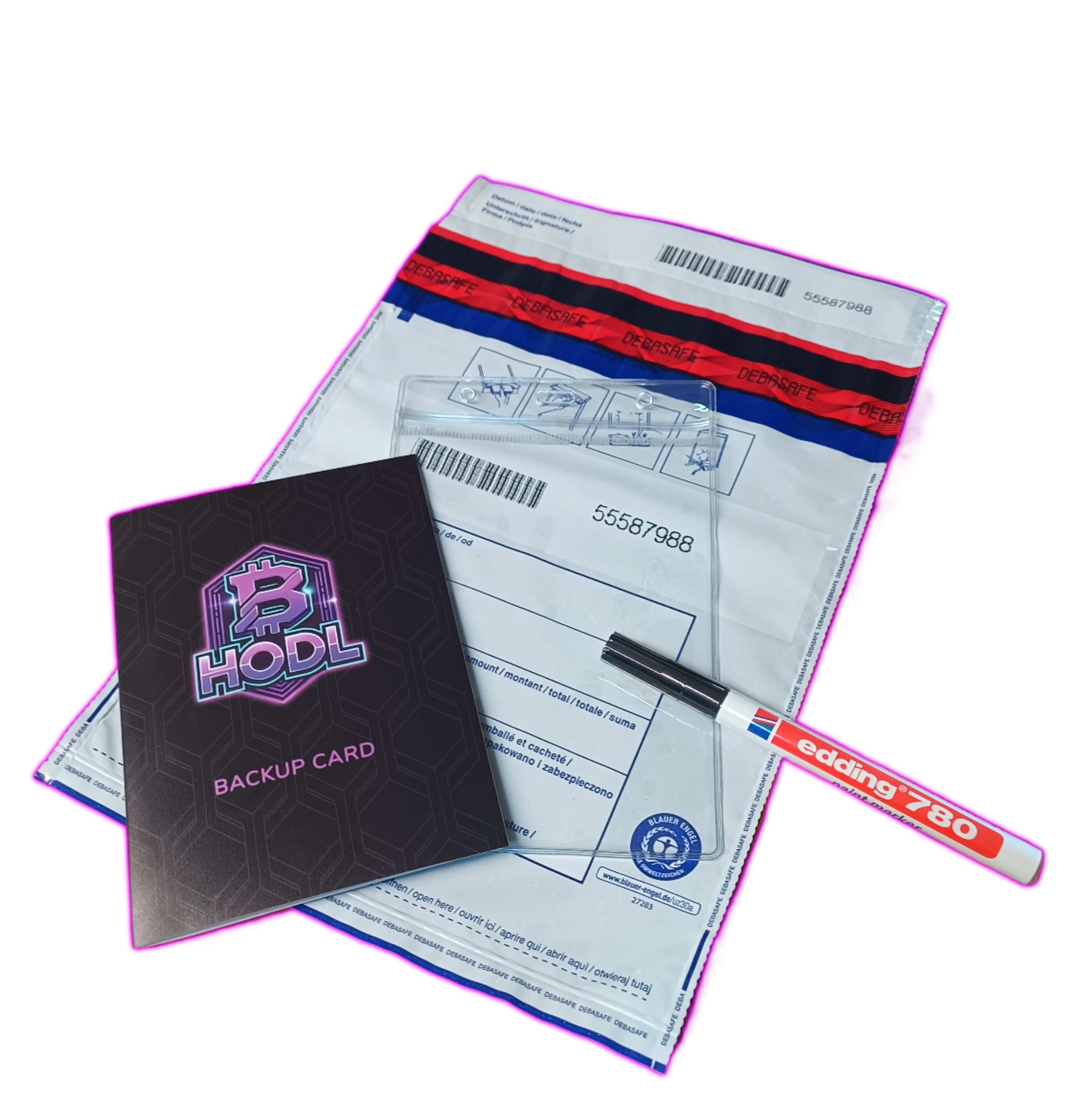 🔥 HODL® Backup Kit – Die smarte Alternative zur Steelwallet! 🔐