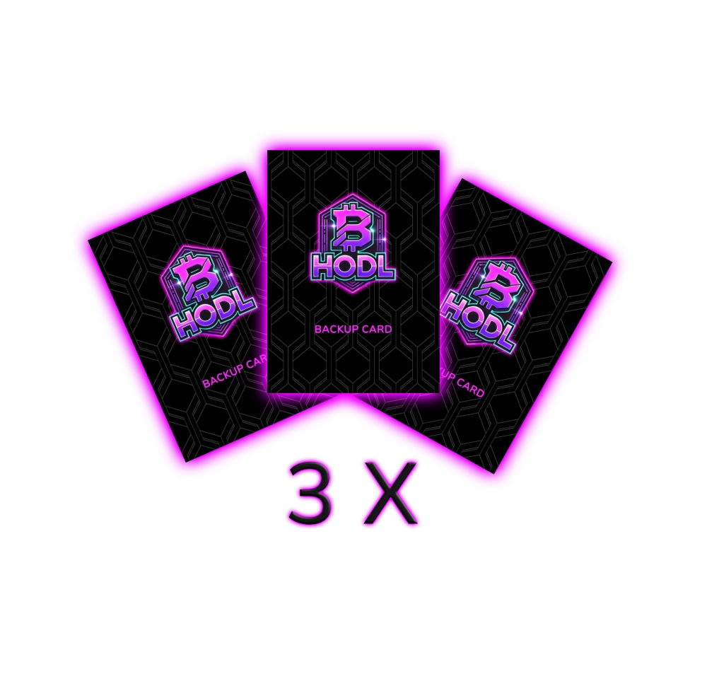 🔥 HODL® Backup Kit – Die smarte Alternative zur Steelwallet! 🔐
