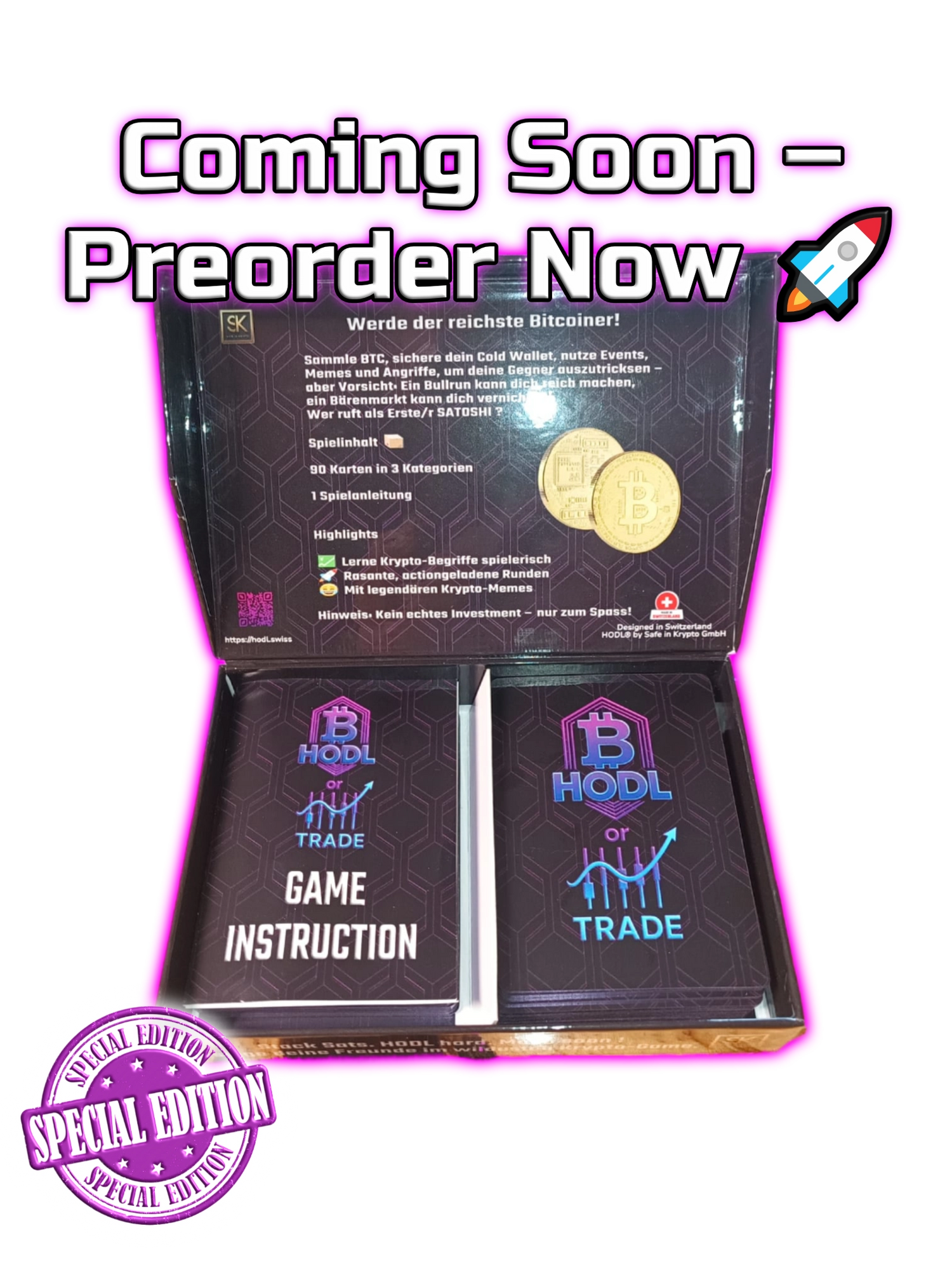 🎲 HODL or TRADE – The Crypto Card Game 🚀💰