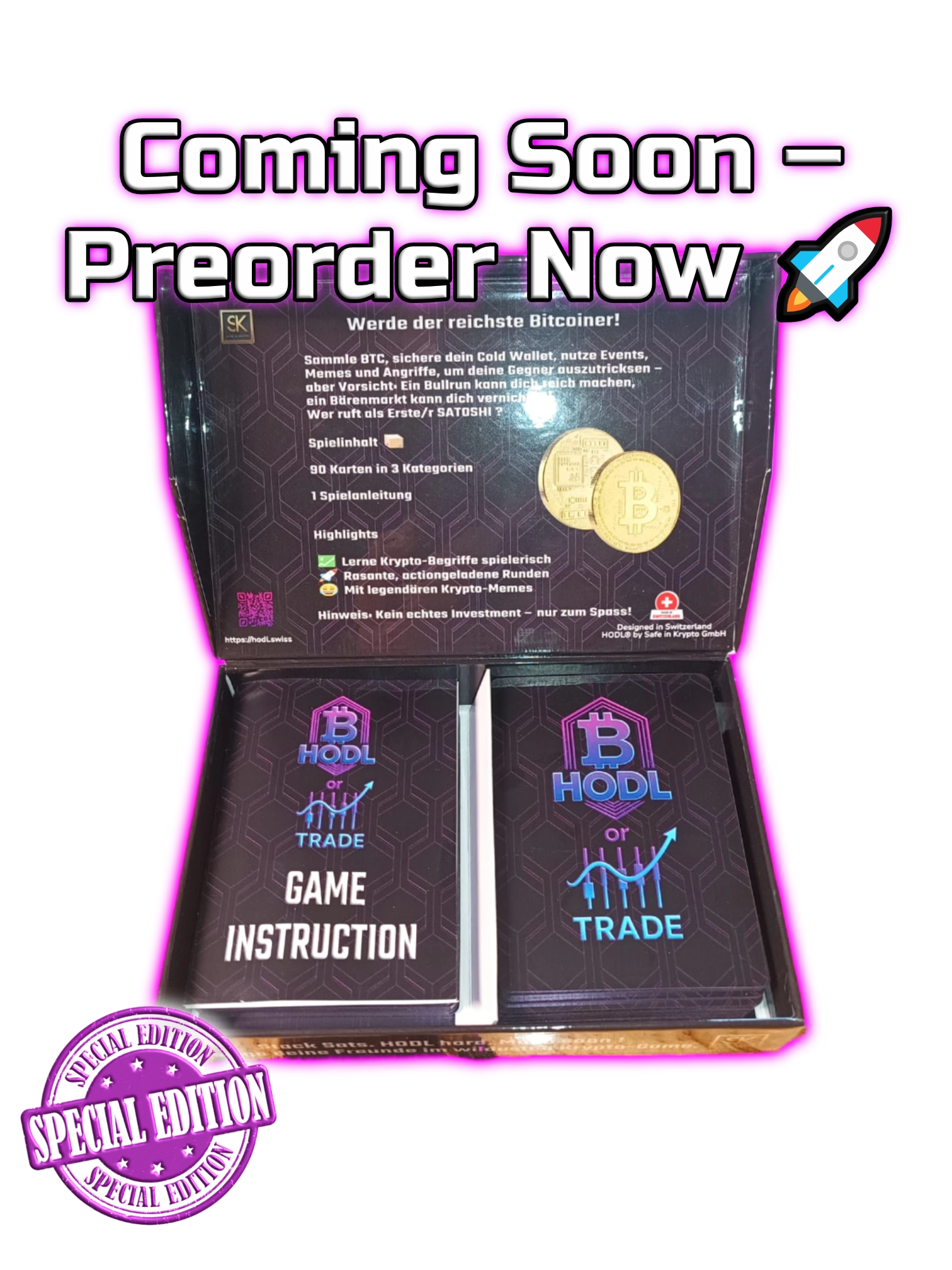 🎲 HODL or TRADE – The Crypto Card Game 🚀💰