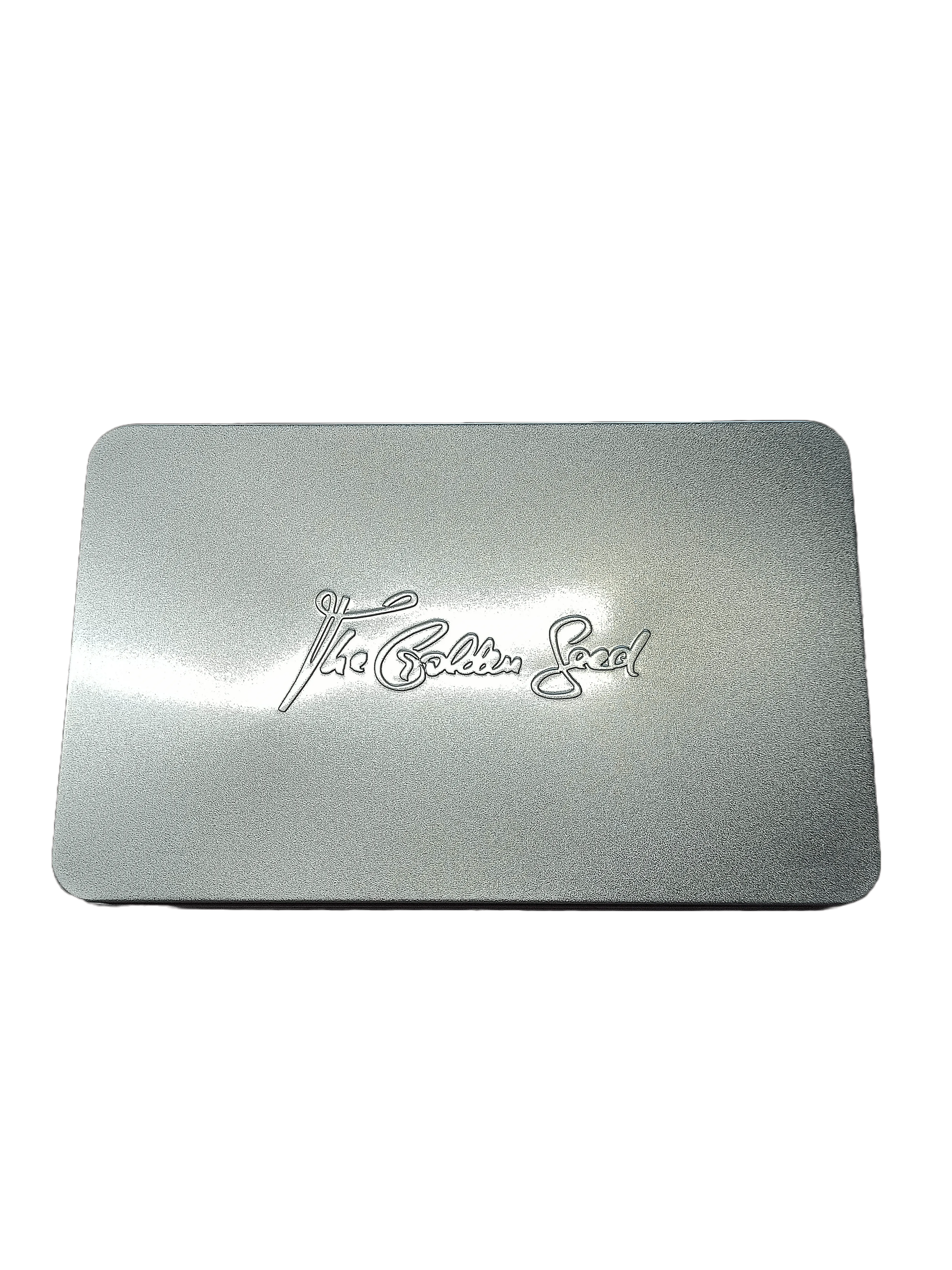 Steelwallet &amp; Hardwarewallet „Biometrisches Sicherheits-Bundle: The Golden Seed &amp; SecuX Shield BIO mit Fingerabdruckschutz“