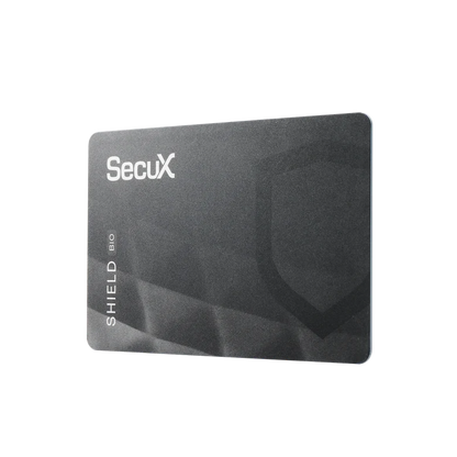 Hardwarewallet SecuX Shield BIO – Biometrische Sicherheit auf höchstem Niveau