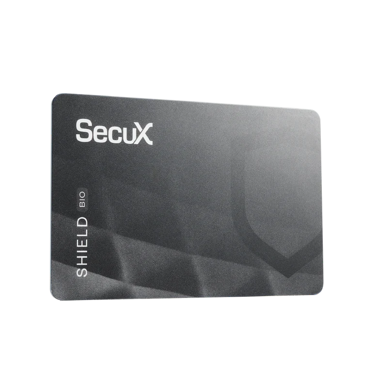 Hardwarewallet SecuX Shield BIO – Biometrische Sicherheit auf höchstem Niveau