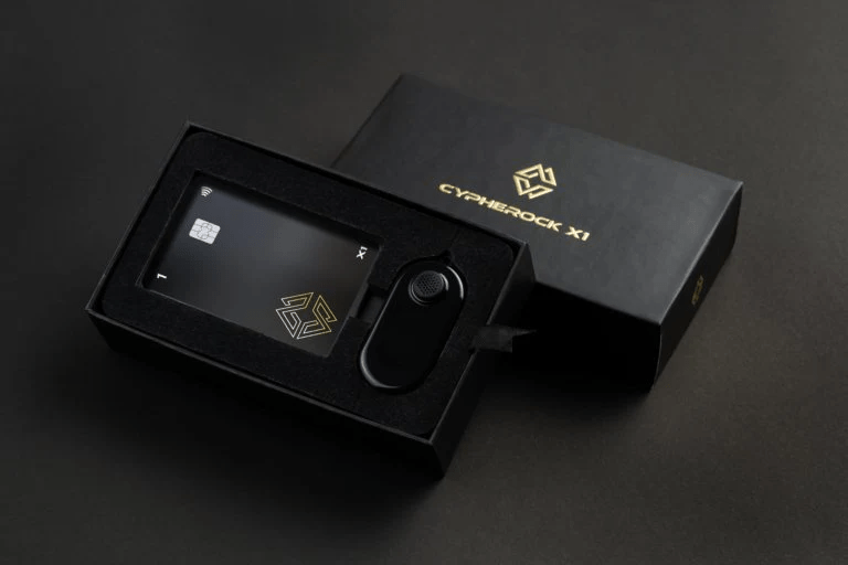 „Cypherock X1 – Hochwertiges Hardware Wallet mit fortschrittlicher Sicherheitstechnologie, schützt deine Kryptowährungen durch Shamir’s Secret Sharing.“