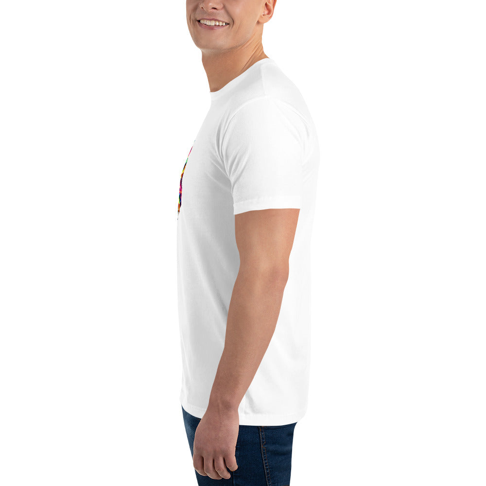 Blockchain Rainbow Kurzärmeliges T-Shirt