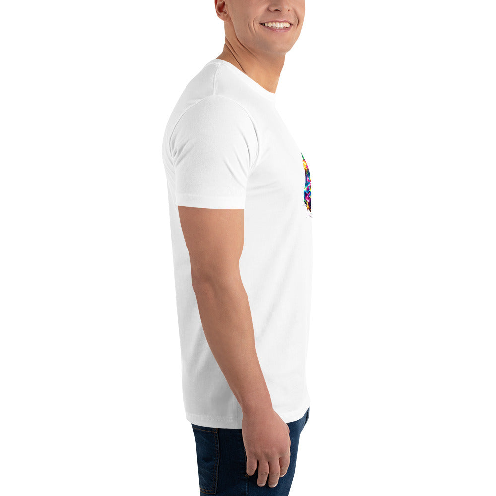 Blockchain Rainbow Kurzärmeliges T-Shirt