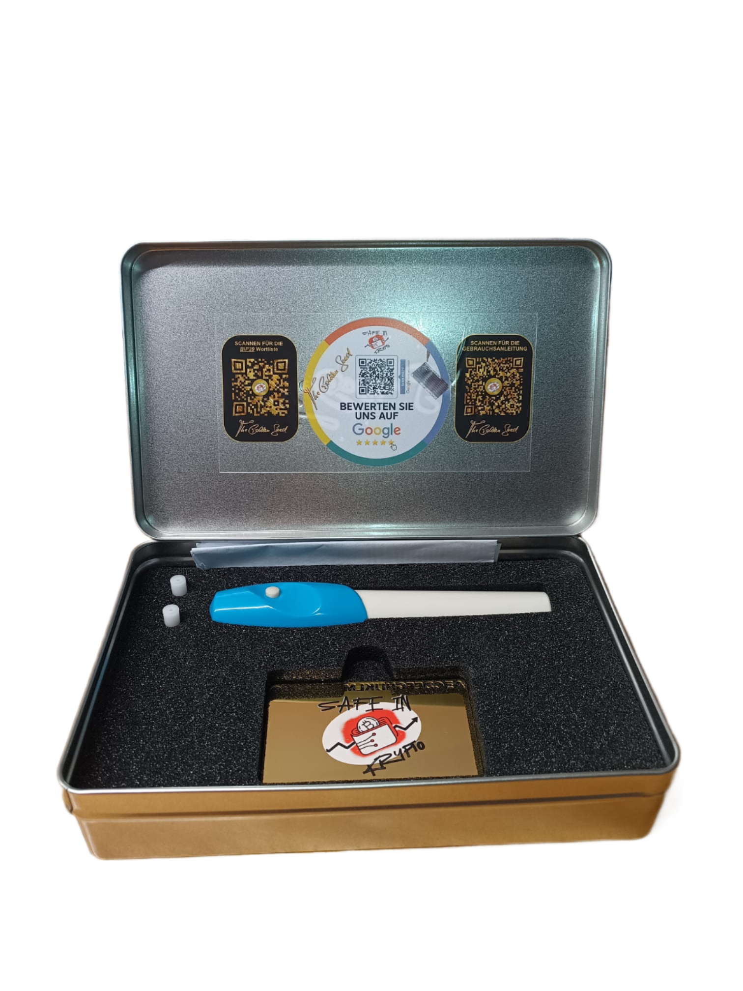 Swiss Steelwallet The Golden Seed Pro Edition Auslaufmodel