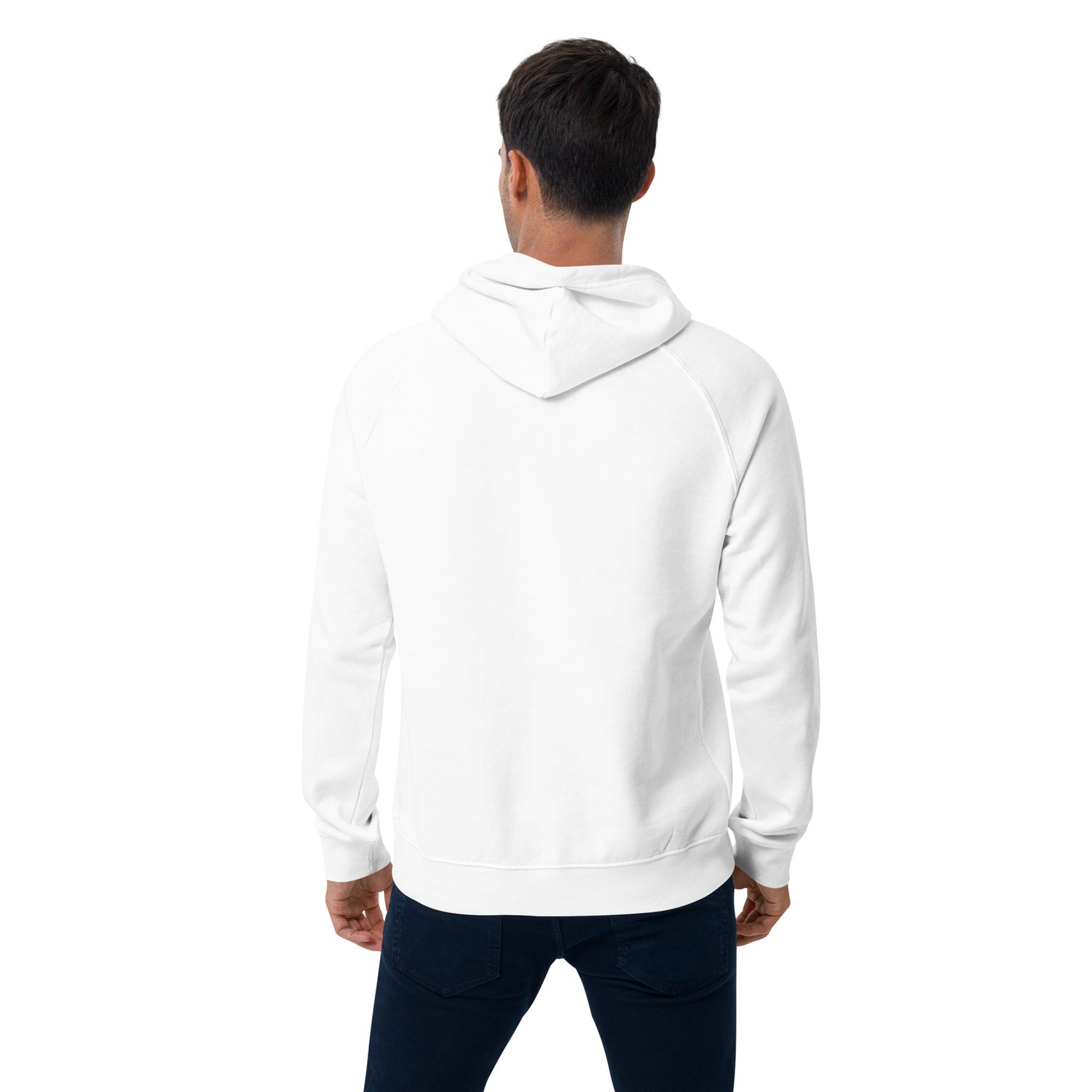 Bitcoin Unisex Bio-Raglan-Hoodie